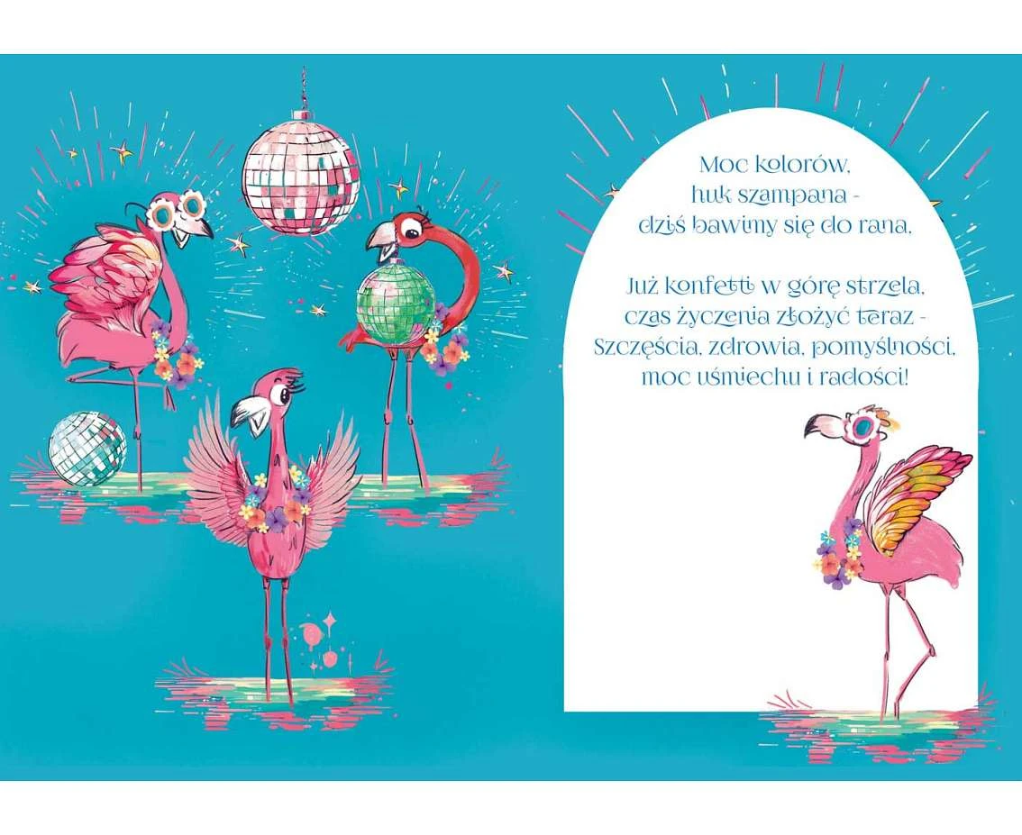 Kartka okolicznościowa A5 IMPREZKA, 1 szt.